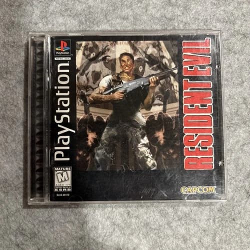Resident Evil PS1 1996 Sony PlayStation 1 CIB Complete (No Reg. Card) Tested