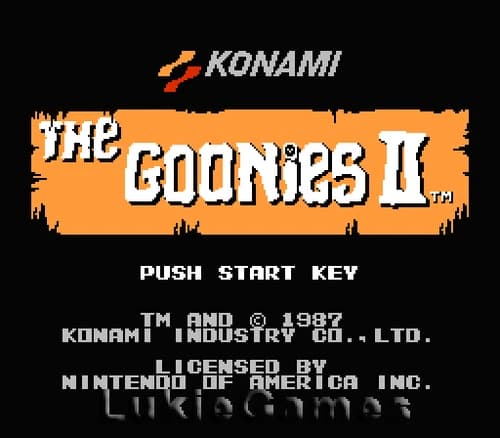 The Goonies II 2 - NES Nintendo Game