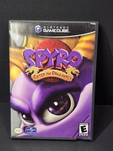 Spyro Enter the Dragonfly (Nintendo GameCube, 2002) TESTED