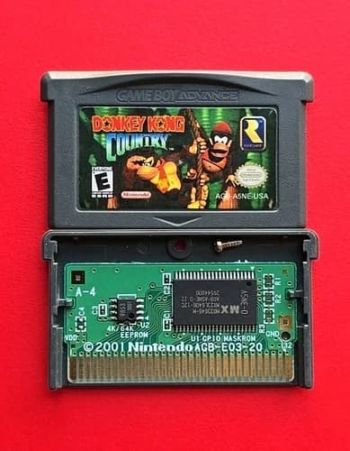 Donkey Kong Country Game Boy Advance Authentic Saves Nintendo GBA DK Tested