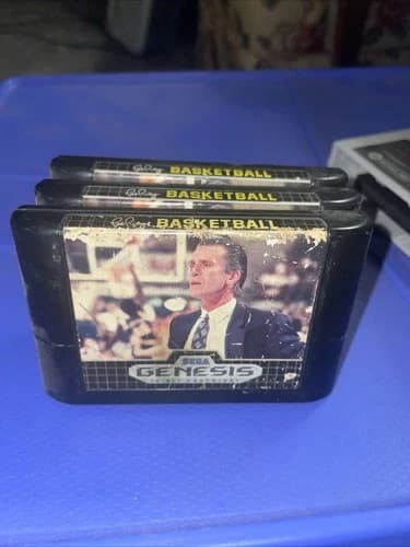 Pat Riley Basketball Sega Genesis Cart Only