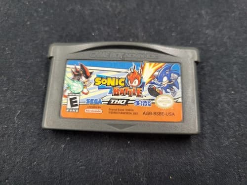 Sonic Battle (Nintendo Game Boy Advance, 2004) Game Only - Authentic & Tested