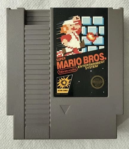 Super Mario Bros. (Nintendo NES, 1985) Game Cartridge Only - Tested