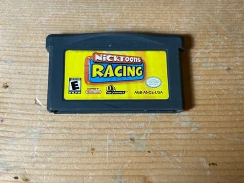 Nicktoons Racing (Nintendo Game Boy Advance, 2002) Tested Authentic Ships Free
