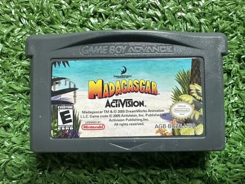 Nintendo Gameboy Advance Madagascar Game Cartridge Only Activision 2005