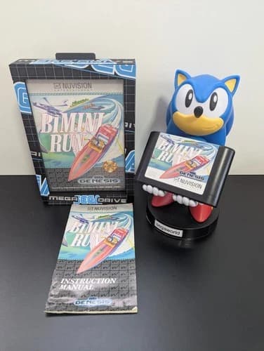 SEGA Genesis BIMINI RUN Retrogame CIB