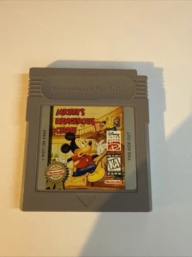 Mickey's Dangerous Chase Nintendo GameBoy - Authentic