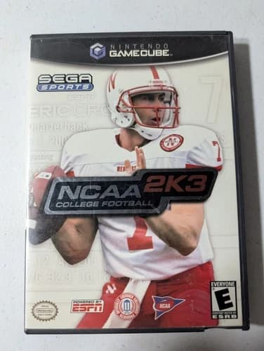 NCAA College Football 2K3 (Nintendo GameCube, 2002) CIB