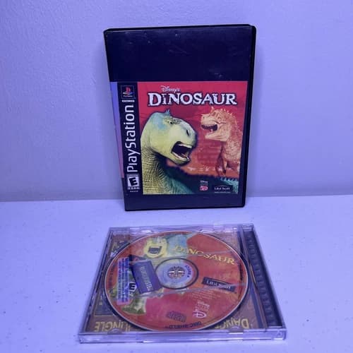 Disney's Dinosaur Playstation 1 PS1 Disc Only Tested Blockbuster