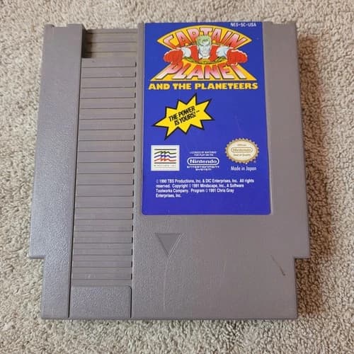 Captain Planet and the Planeteers Nintendo Nintendo NES - Cartridge only