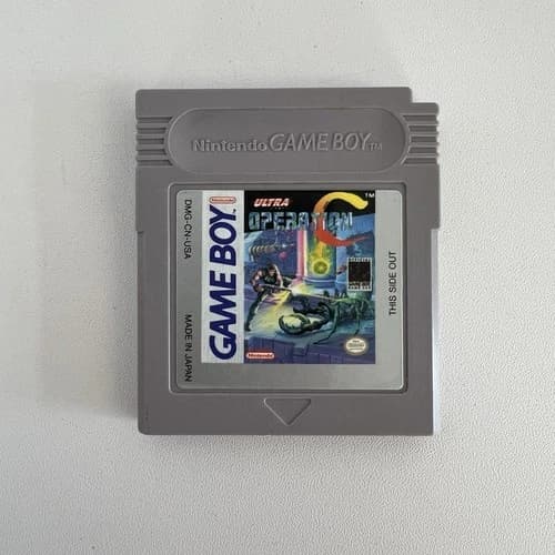 Operation C (Nintendo GameBoy, 1991) Tested Works