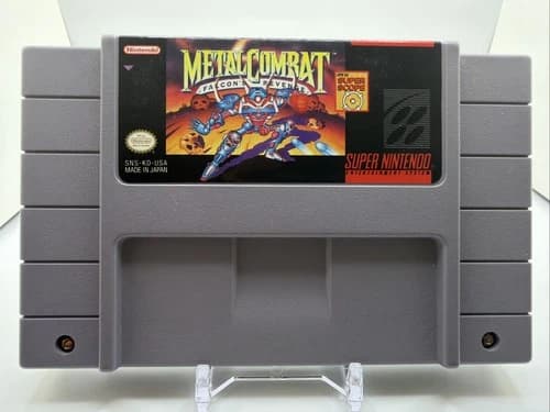Metal Combat Falcon’s Revenge (Super Nintendo SNES) - Tested Working
