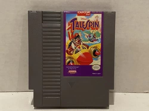TaleSpin (Nintendo NES) Authentic Tested And Working