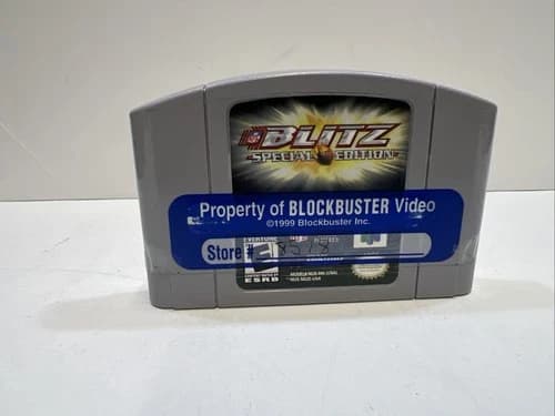 NFL Blitz Special Edition Nintendo 64 N64 Tested Authentic