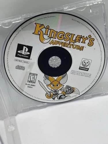 Kingsley's Adventure Sony PlayStation 1, 1999 PS1 Disc Only Tested Working Clean
