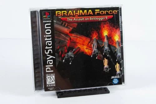 BRAHMA Force: The Assault on Beltlogger 9 Playstation (PS1) 1996 - Complete-in-B