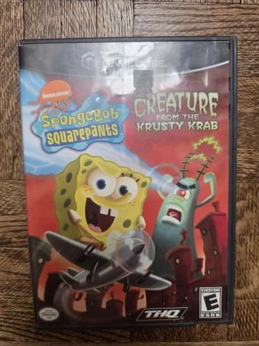 SpongeBob SquarePants: Creature from the Krusty Krab (GameCube, 2006) CIB