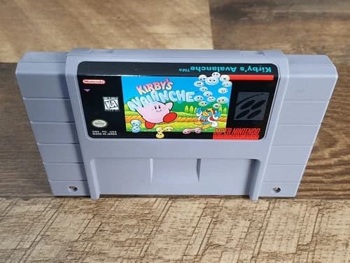 Kirby's Avalanche (Super Nintendo SNES, 1995) Game Only - Tested