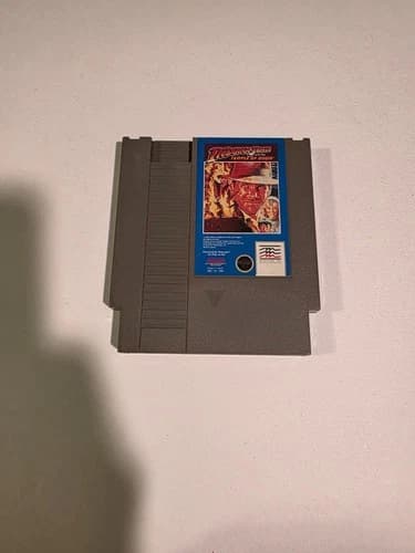 Indiana Jones and the Temple of Doom (Nintendo NES, 1988) ☆ Authentic ☆