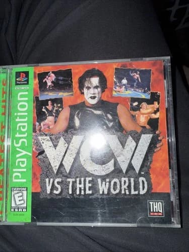 WCW vs. The World (Sony PlayStation 1, 1997) Complete CIB - Tested, Fast Ship!
