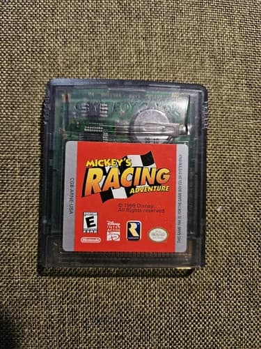 Mickey's Racing Adventure Nintendo Game Boy Color Loose Cartridge Only