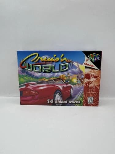 Cruis'n World N64 CIB Super clean