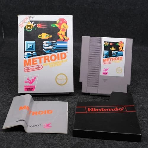 Metroid (NES) CIB - Authentic Good Condition