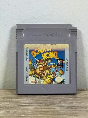 Donkey Kong (Nintendo GameBoy Original, 1994) Tested ✅