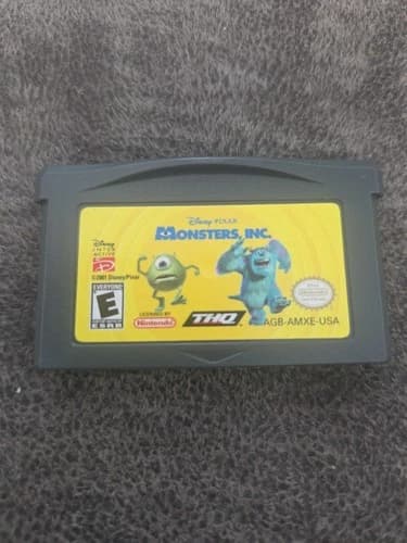 Gameboy Advance - Monsters Inc. (100% Tested & Working) FREE SHIPPING!