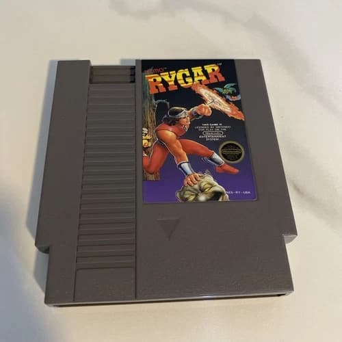 Rygar (Nintendo NES, 1987, Tecmo) – Authentic Cartridge Only – Tested & Working