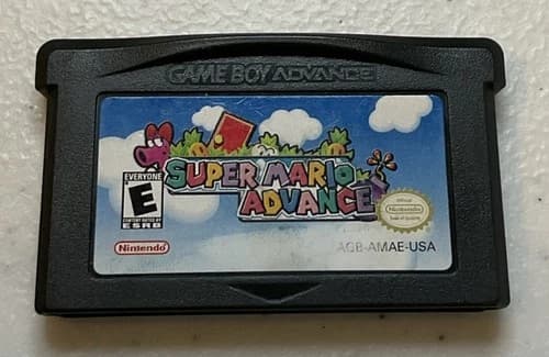 Super Mario Advance (Nintendo Game Boy Advance, 2001) Cart Only - Tested