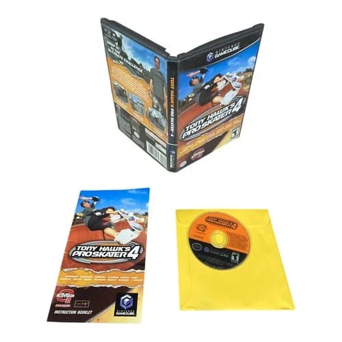 Nintendo GameCube NGC CIB COMPLETE TESTED Tony Hawk's Pro Skater 4 BL