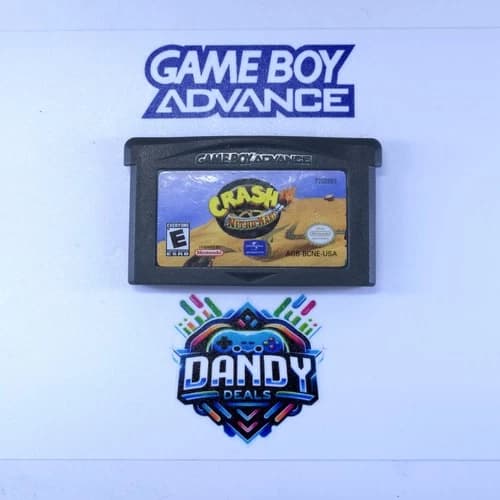 Crash Nitro Kart GBA Authentic, Tested - GameBoy Advance