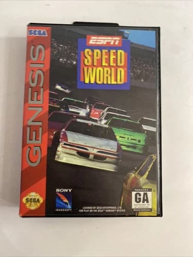ESPN Speed World Sega Genesis