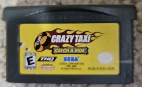 Crazy Taxi: Catch a Ride Nintendo Game Boy Advance OEM Authentic