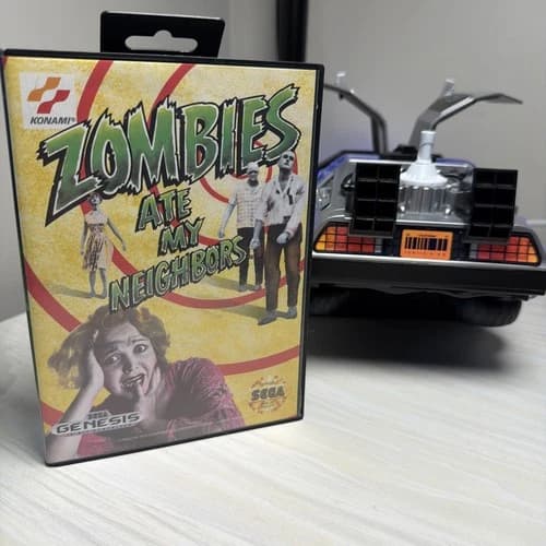 Zombies Ate My Neighbors Sega Genesis Complete CIB