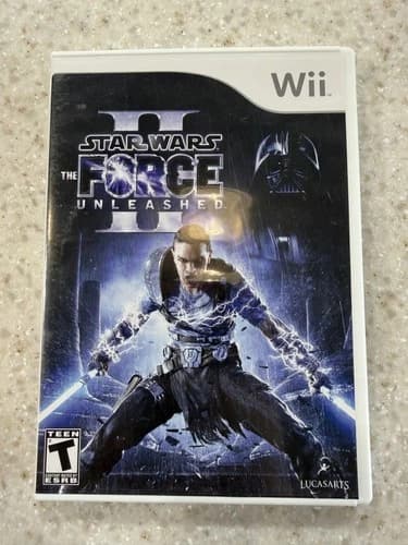 STAR WARS THE FORCE UNLEASHED II NINTENDO WII COMPLETE GAME COMPLETE NES HQ