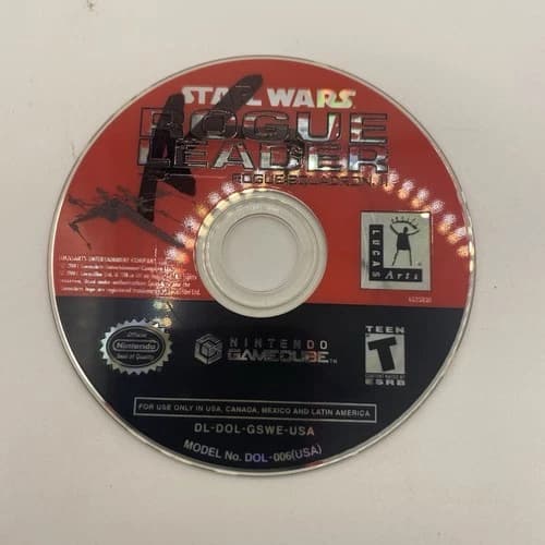 Star Wars: Rogue Leader Rogue Squadron II Nintendo GameCube - Disc Only Works