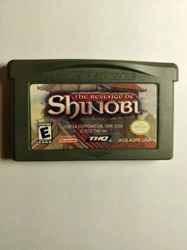 Revenge of Shinobi (Nintendo Game Boy Advance, 2002) Authentic Cart Only