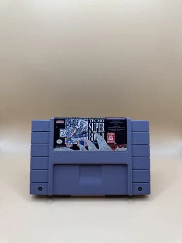Tecmo Super Bowl II 2 Special Edition (SNES) - Authentic - Tested RARE