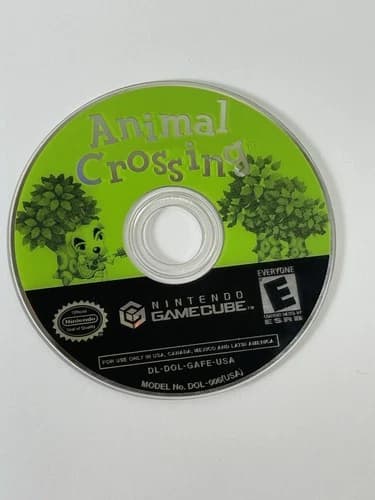 Animal Crossing Nintendo GameCube, 2002 (Disc Only) Tested And Working