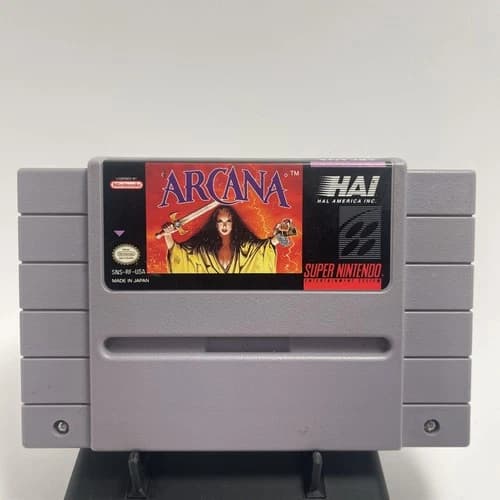 Arcana (Super Nintendo Entertainment System, 1992)
