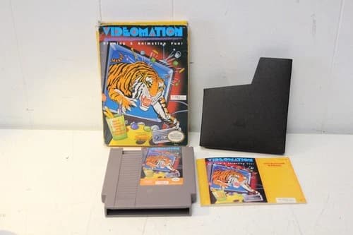 Videomation (Nintendo NES, 1991) CIB boxed Complete in box