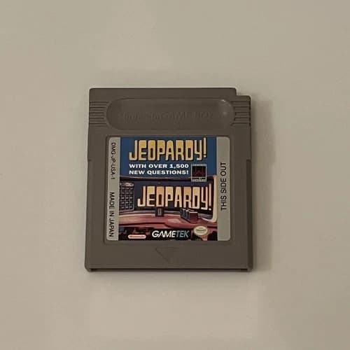 JEOPARDY! Nintendo Gameboy Cart Only tested