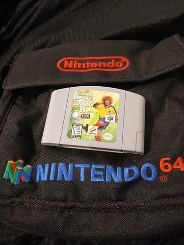 International Superstar Soccer '98 (Nintendo 64, 1998) N64 Authentic Tested
