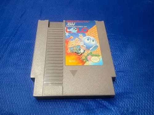 Adventures of Lolo (Nintendo Entertainment System, 1989) tested and working