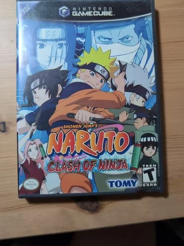 Naruto Clash of Ninja Nintendo Gamecube Complete CIB Authentic
