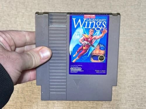 Legendary Wings - Nintendo NES Game Cartridge - Authentic - Tested