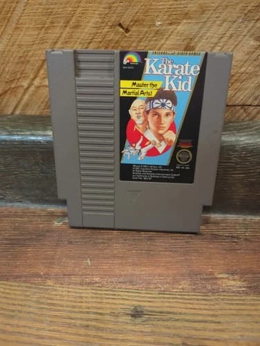 Karate Kid NES Nintendo Original Cartridge Tested Clean Authentic Working