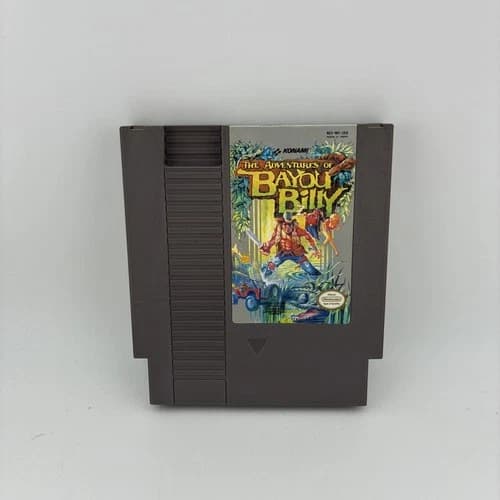 The Adventures of Bayou Billy NES Nintendo Authentic Cartridge Tested (Ex Cond)